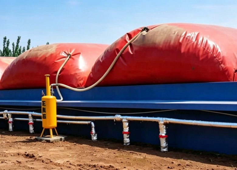 Red Mud PVC Biogas Digester Tanks