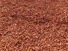 Solid iron oxide media for H₂S removal