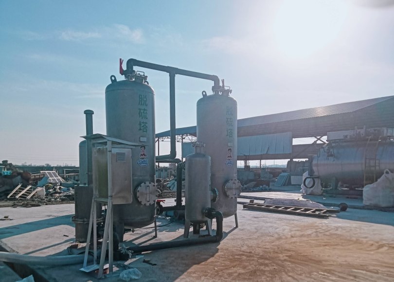 Biogas Desulfurization
