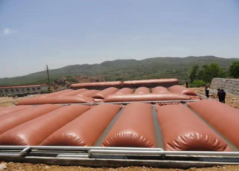 Red mud biogas digester
