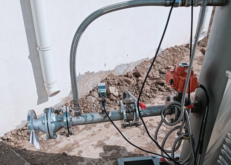 Biogas tank