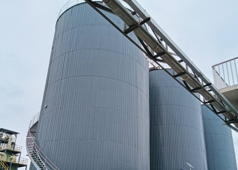 Biogas plant equipment