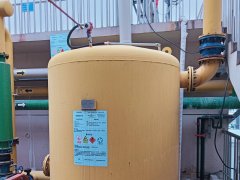 Biogas H2S removal system