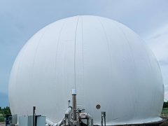 Biogas digester for agricultural waste