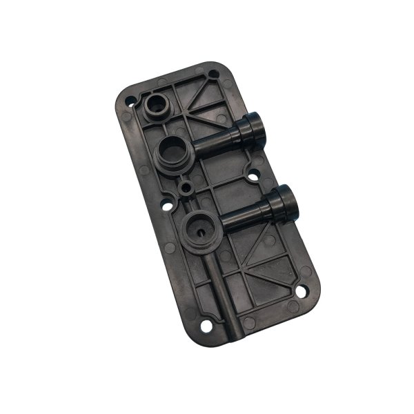Custom Injection-Molded Fluid Manifold Base Plate