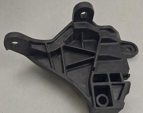 Custom Precision Automotive Plastic Injection Molding Parts - PA66+GF Bracket