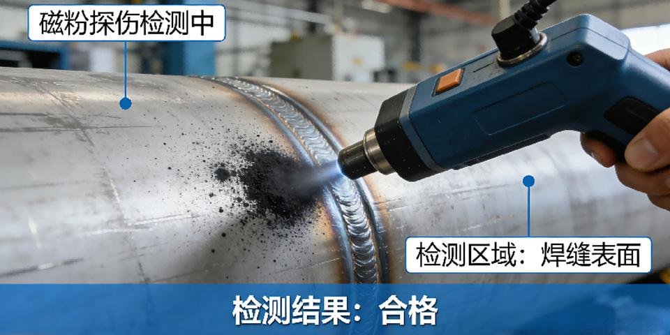 Magnetic Particle Inspection of Welds