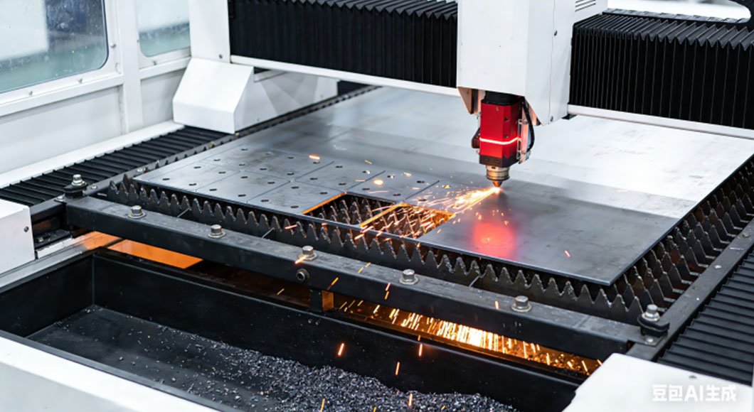 Laser cutting machine operation