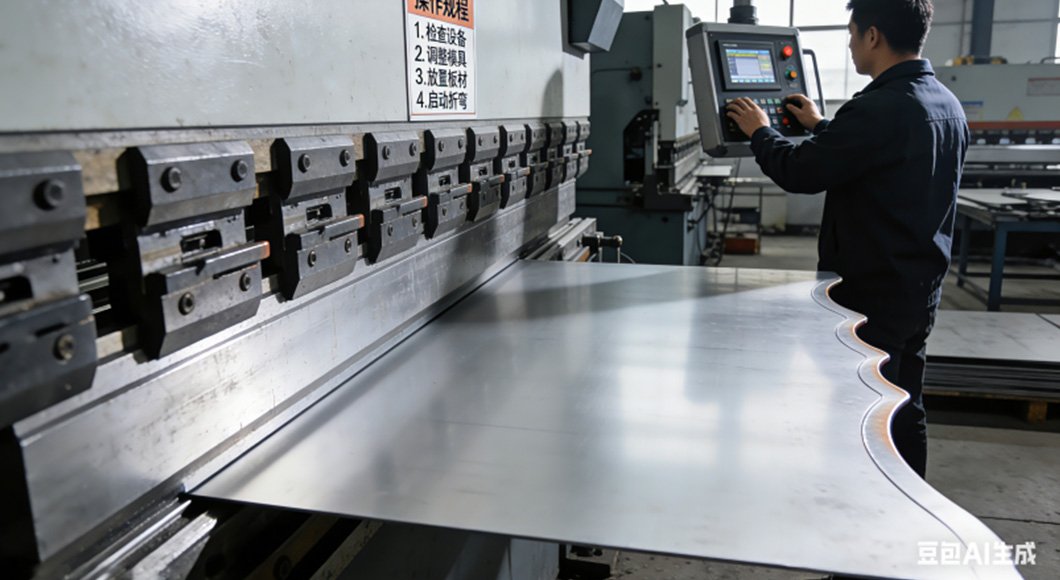 Bending machine operation