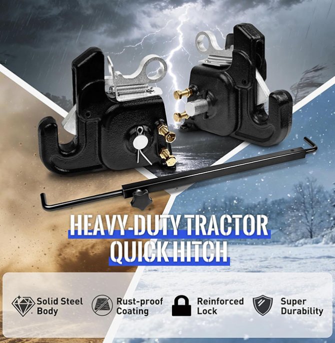 Side-moving lifting attachment