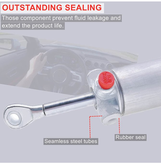 Convertible hydraulic cylinder