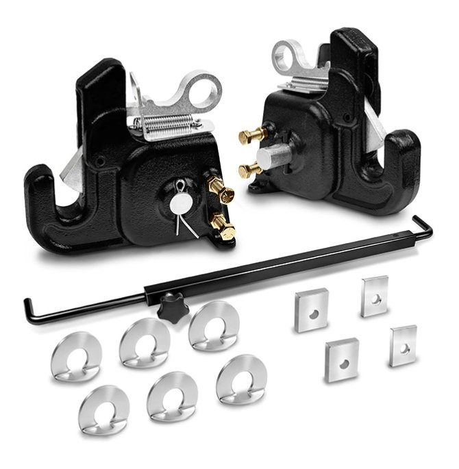 Side-moving lifting attachment