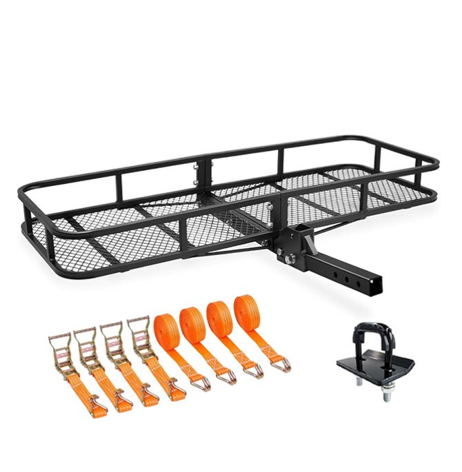 Foldable cargo transport basket