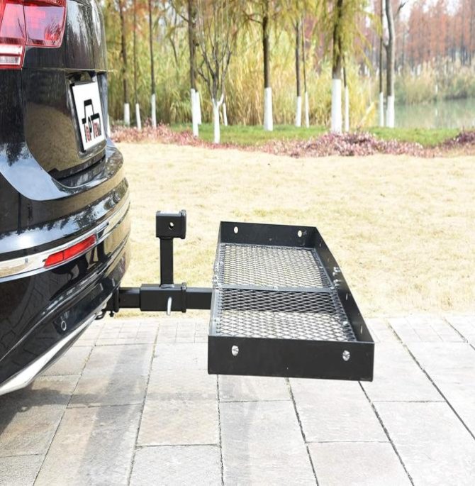 Double Trailer Hitch Extender