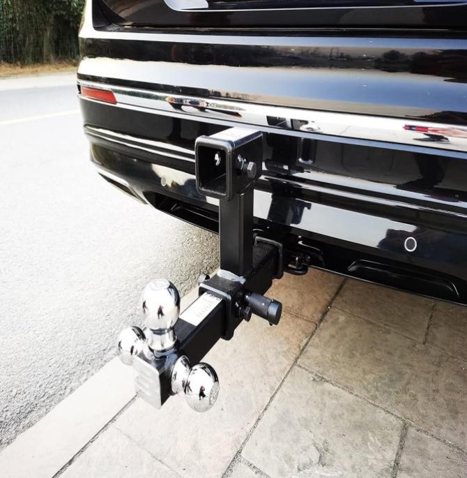 Double Trailer Hitch Extender
