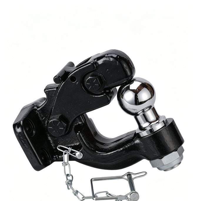 Tow hook with a 2-inch ball