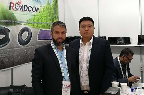 Huajun Tires once again leads the way at the exhibition.