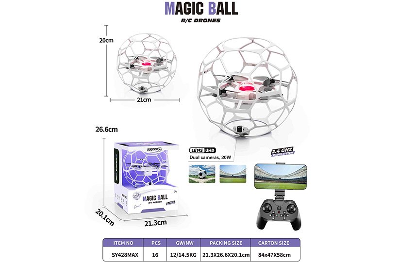 SY428MAX Dual Camera Version 30 White