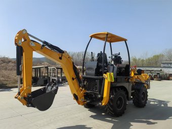 YT08-25 Backhoe loader