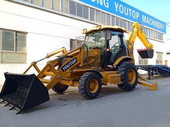 YT388 Backhoe loader