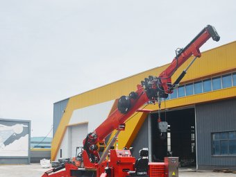 5T crawler spider crane