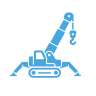 CRAWLER SPIDER CRANE