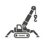 CRAWLER SPIDER CRANE