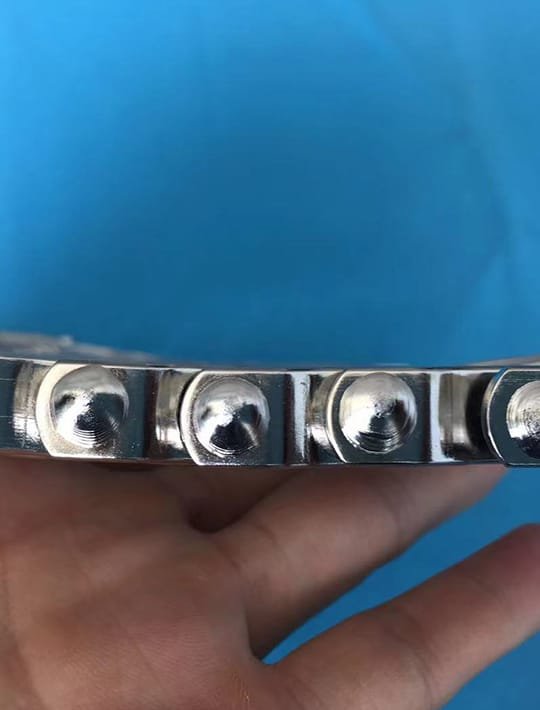 Soudure sans bouton à 360 degrés