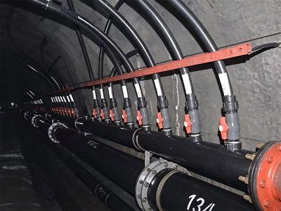 Projet d'approvisionnement en tuyaux composites en acier revêtus de plastique pour la mine de charbon de Menkeqing