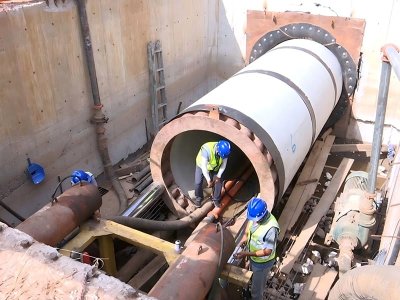 Projet de canalisation de transport d'eau et d'installations connexes entre le réservoir de Shanzhou, dans la ville de Jiaozhou, et l'usine de traitement des eaux de Chejiahe