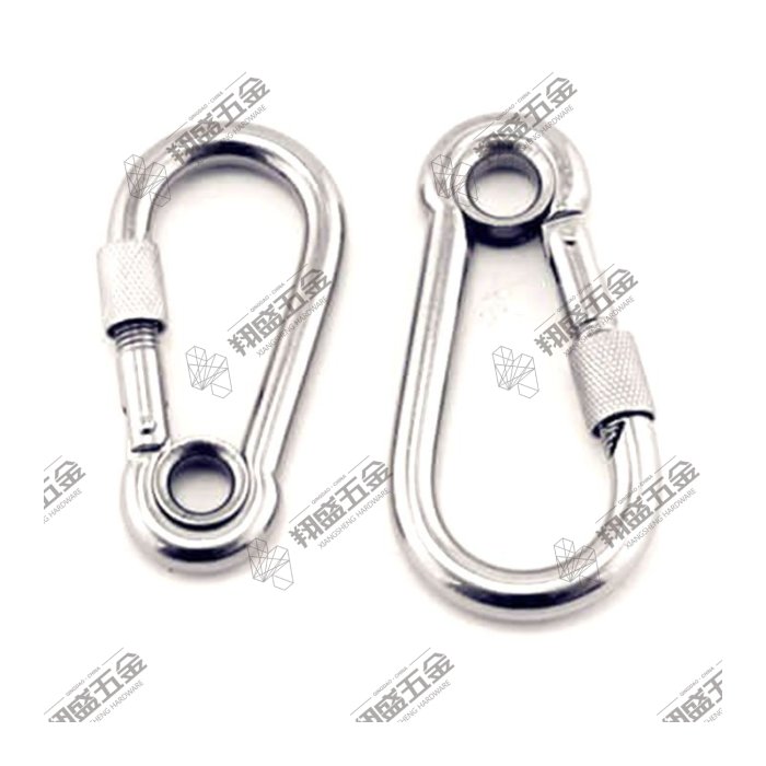 Stainless Steel Snap Hook With Eyelet and Screw