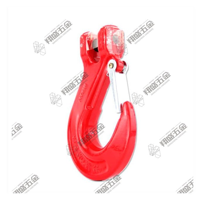 G80 European Type Clevis Sling Hook With Latch