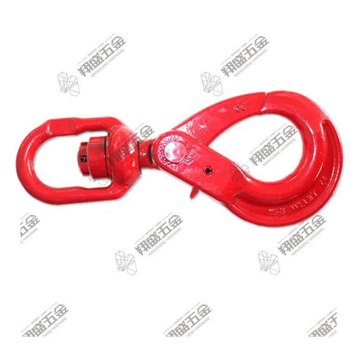 G80 European Type Swivel Self-Locking Hook
