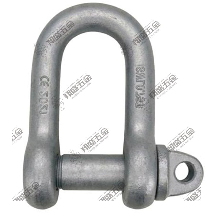 bs3032 forged carbon steel shackle for lifting