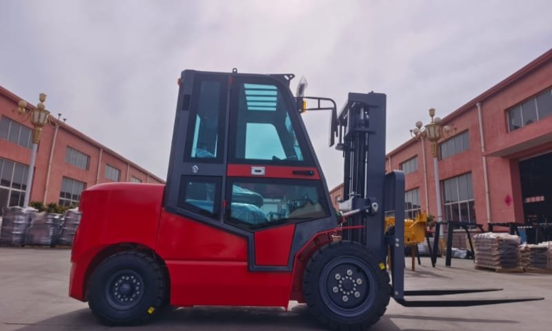 TAIJIN 3-Ton Diesel Forklift: Standard with National IV Engine, 2×3m Mast, Cab & Heater