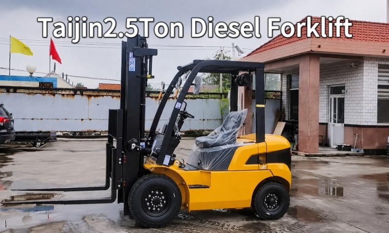 Enhance Your Material Handling with the New TAIJIN 2.5 Ton Diesel Forklift