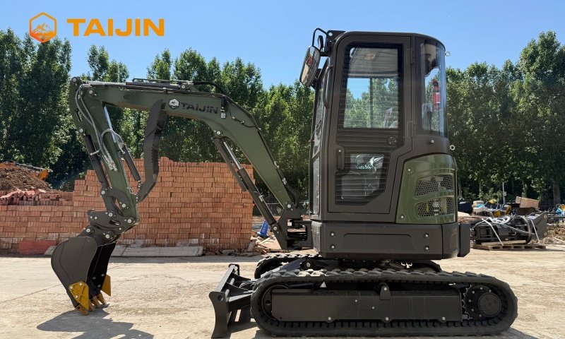 Taijin TJ27 Mini Crawler Excavator: Compact Power, Precision Performance