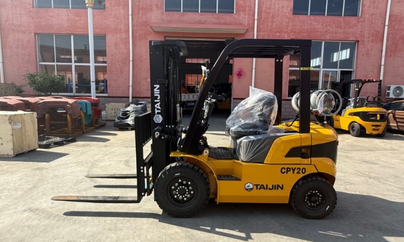 Power Up Your Operations with TAIJIN CPY20 Dual Fuel Forklift