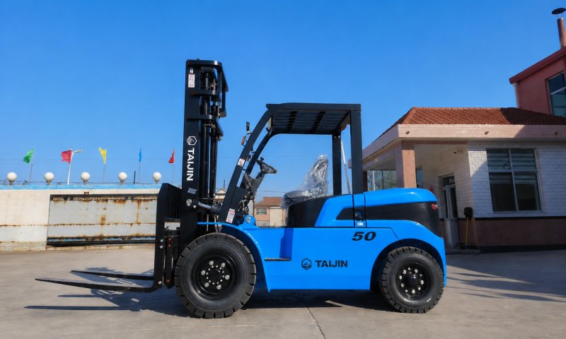 New CPCD50 5-Ton Diesel Forklift with 4m Lifting Height Released
