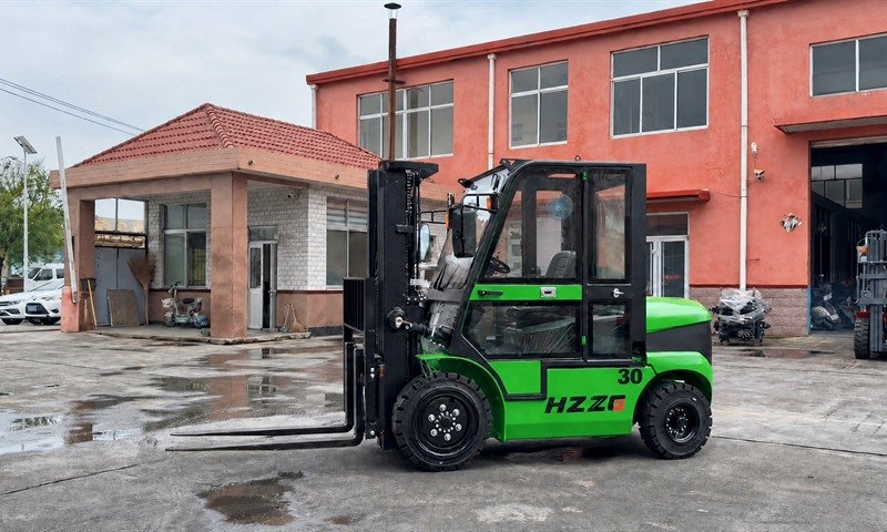 3-Ton Diesel Forklift with Enclosed Cab: A Complete Configuration from Machine Performance to Operator Environment
