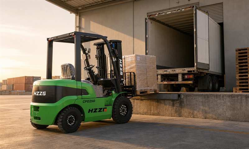 2.5T Lithium Forklift——Reliable Warehouse Equipment For Overseas Markets