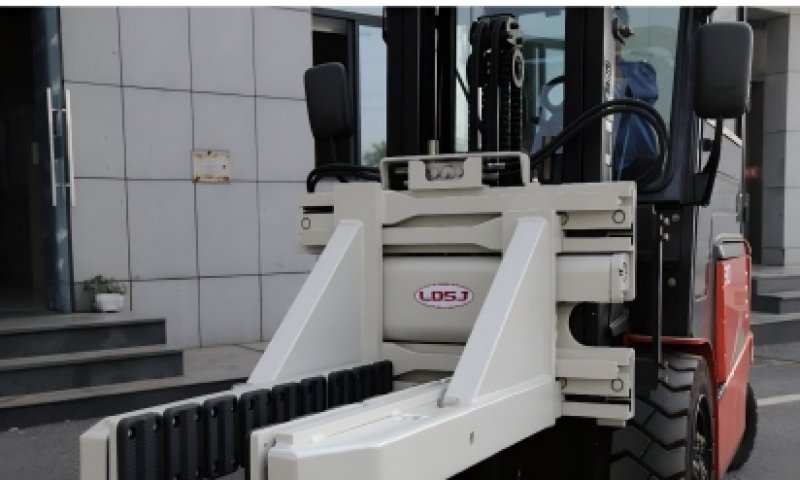 Forklift Multi-Plate Floating Block Clamp Attachment