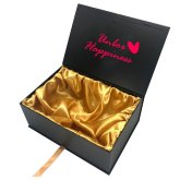 custom satin lined rigid box