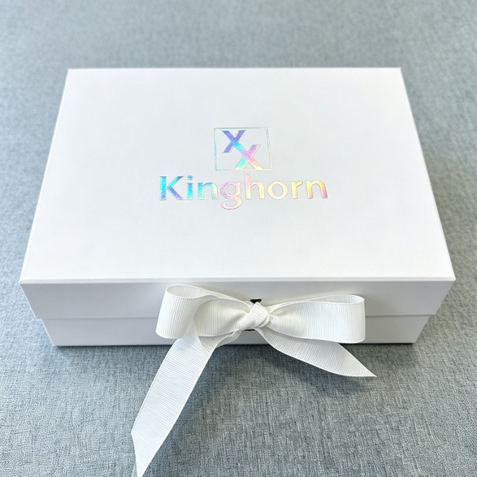 custom printed ribbon gift box
