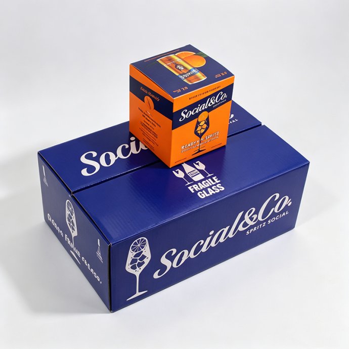 Custom Alcohol Packaging Boxes for Wine & Spirits