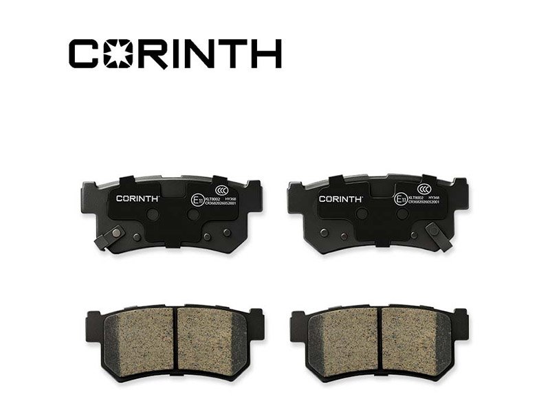 CORINTH Export Grade Auto Brake Pads | Fit for European, Asian & American Markets - KLT8002