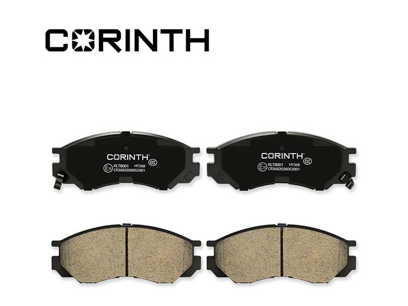 CORINTH High-End Ceramic Brake Pads | Premium Upgrade for Aftermarket Repair Shops - KLT8001