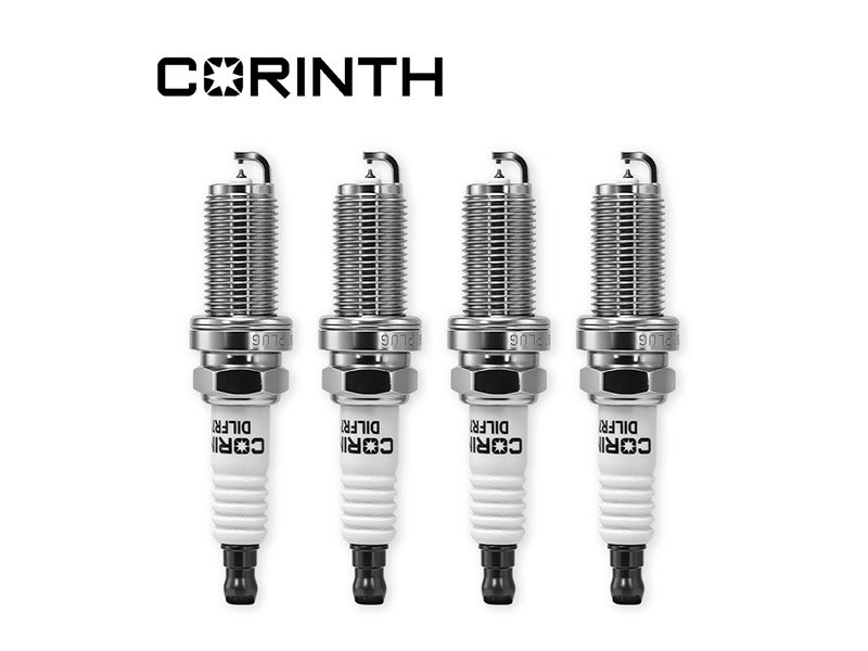 CORINTH Fine Wire Iridium Spark Plugs | Ultra-Thin Electrode for Efficient Fuel Combustion - KLT9941(7663)