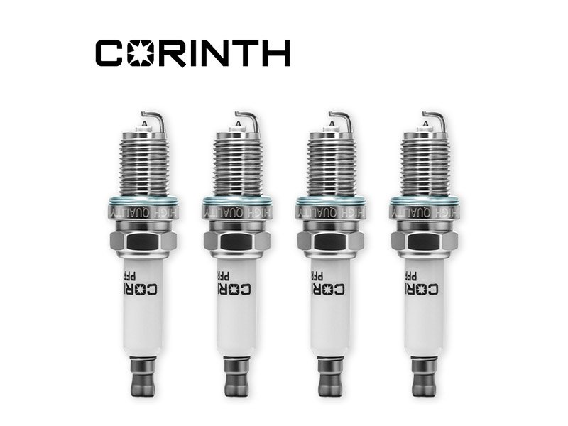 CORINTH Resistor Type Spark Plugs | EMI Suppression for Modern Automotive Electronics - KLT9733 (6033)