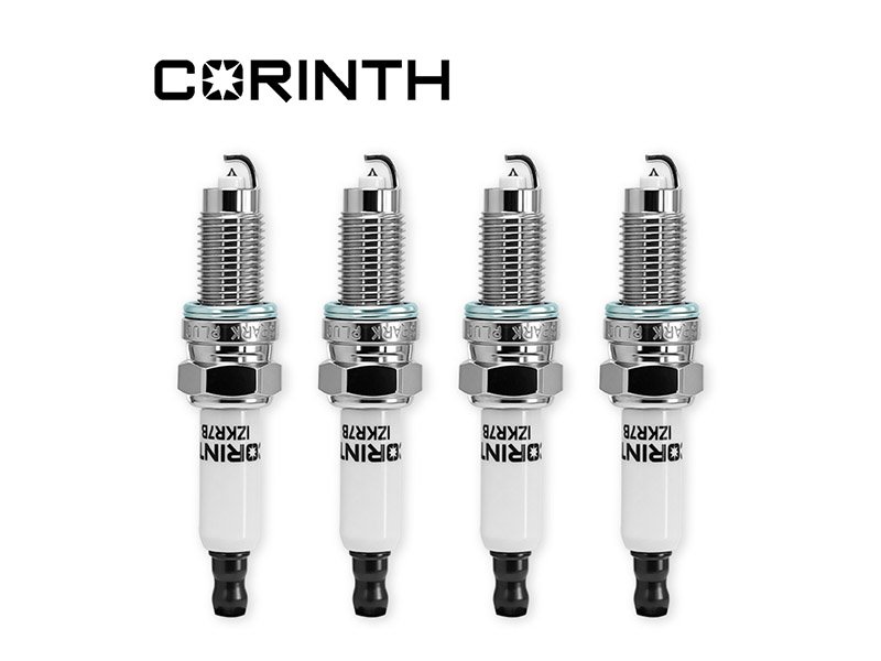 CORINTH Spark Plugs for European Vehicles | OE-Matched for BMW, VW, Mercedes & Audi - KLT9745 (6045)